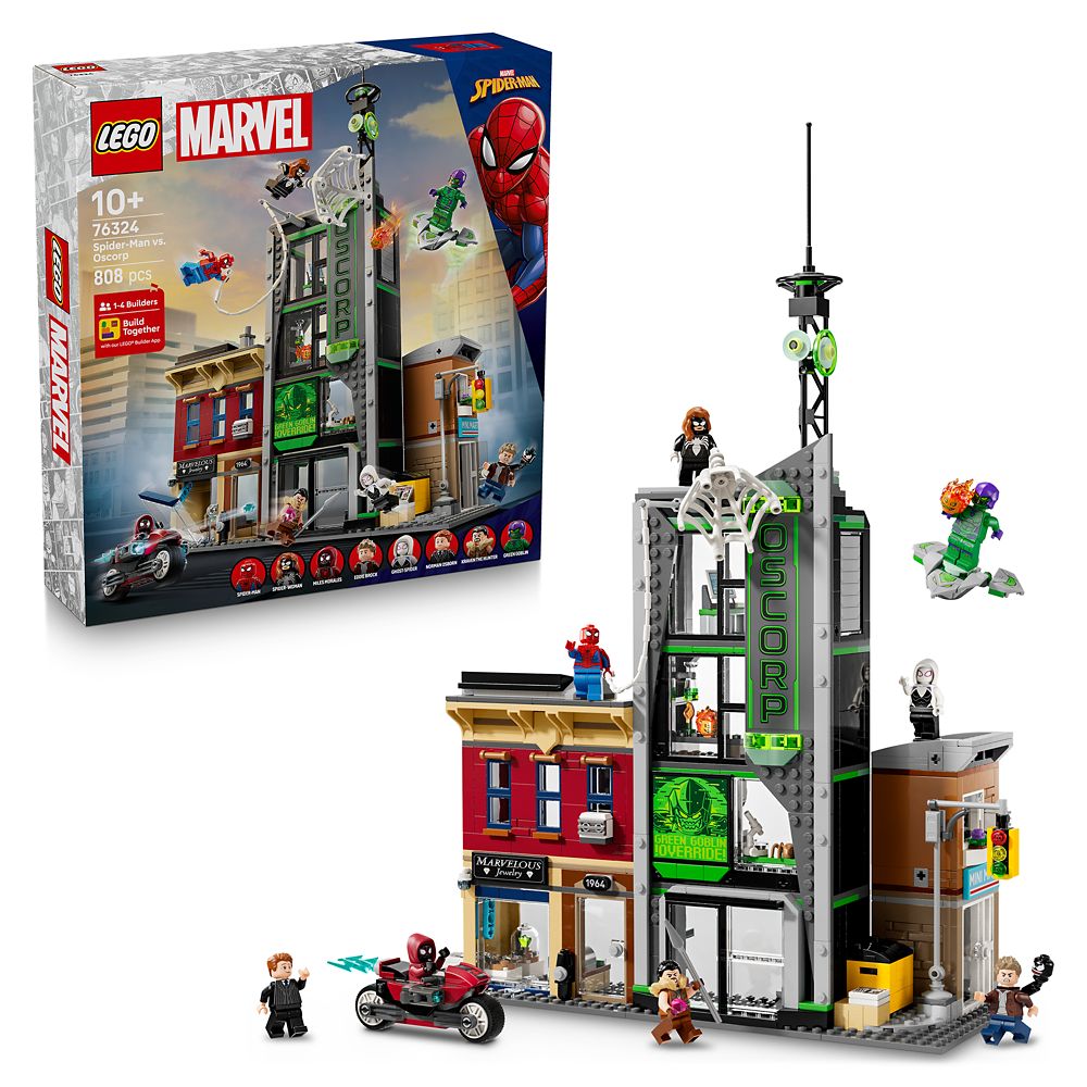 LEGO Spider-Man vs. Oscorp 76324  Marvel Spider-Man Official shopDisney
