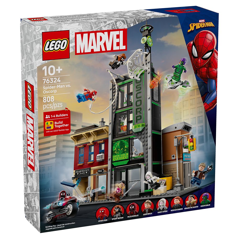 LEGO&reg; Spider-Man vs. Oscorp 76324 &ndash; Marvel Spider-Man