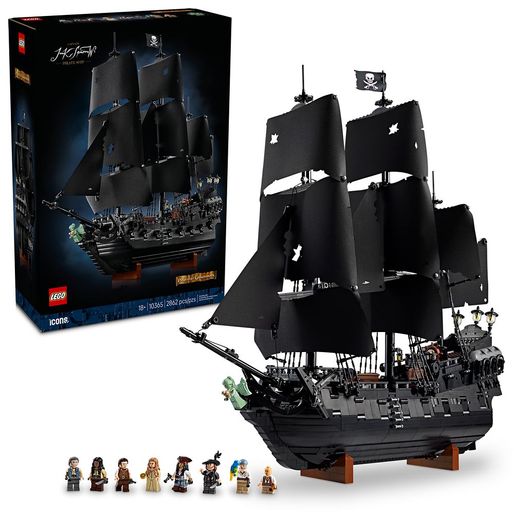 LEGO Captain Jack Sparrows Pirate Ship 10365 Pirates of the Caribbean Official shopDisney