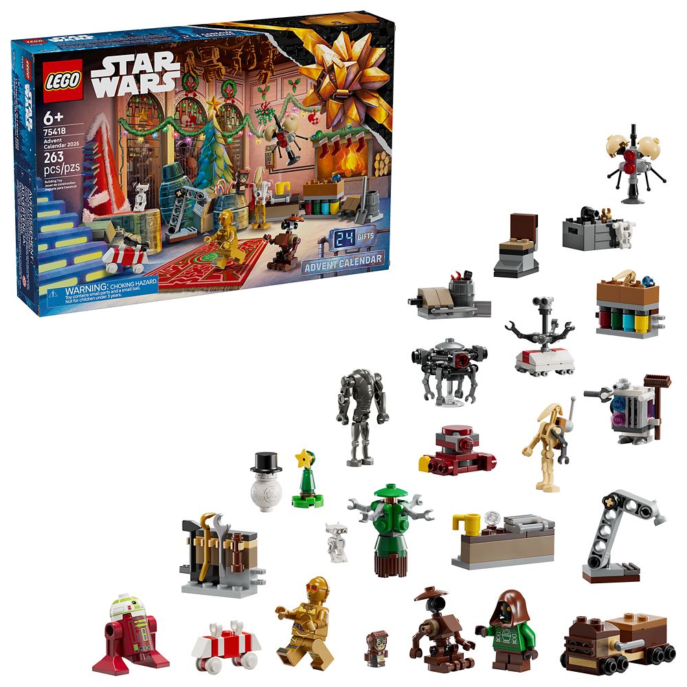 LEGO Star Wars Advent Calendar 2025 75418 Official shopDisney