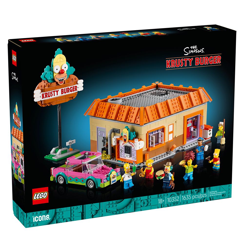 LEGO® Icons The Simpsons Krusty Burger 10352