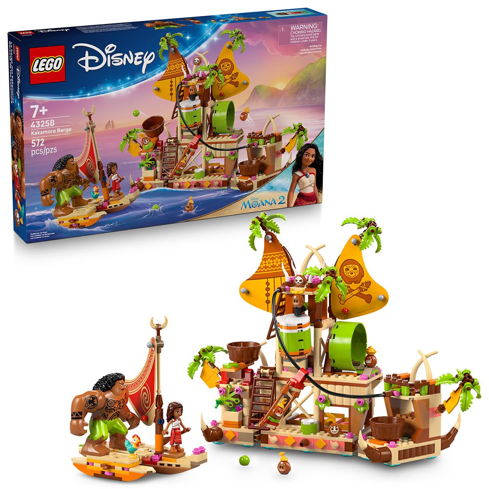 LEGO® Kakamora Barge 43258 – Moana 2