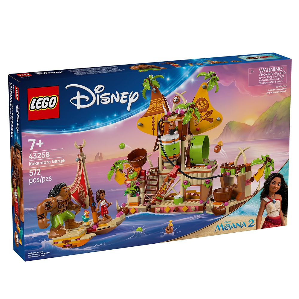 LEGO® Kakamora Barge 43258 - Moana 2