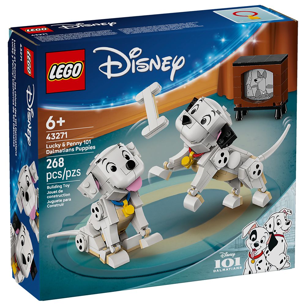 LEGO® Lucky & Penny 101 Dalmatians Puppies 43271