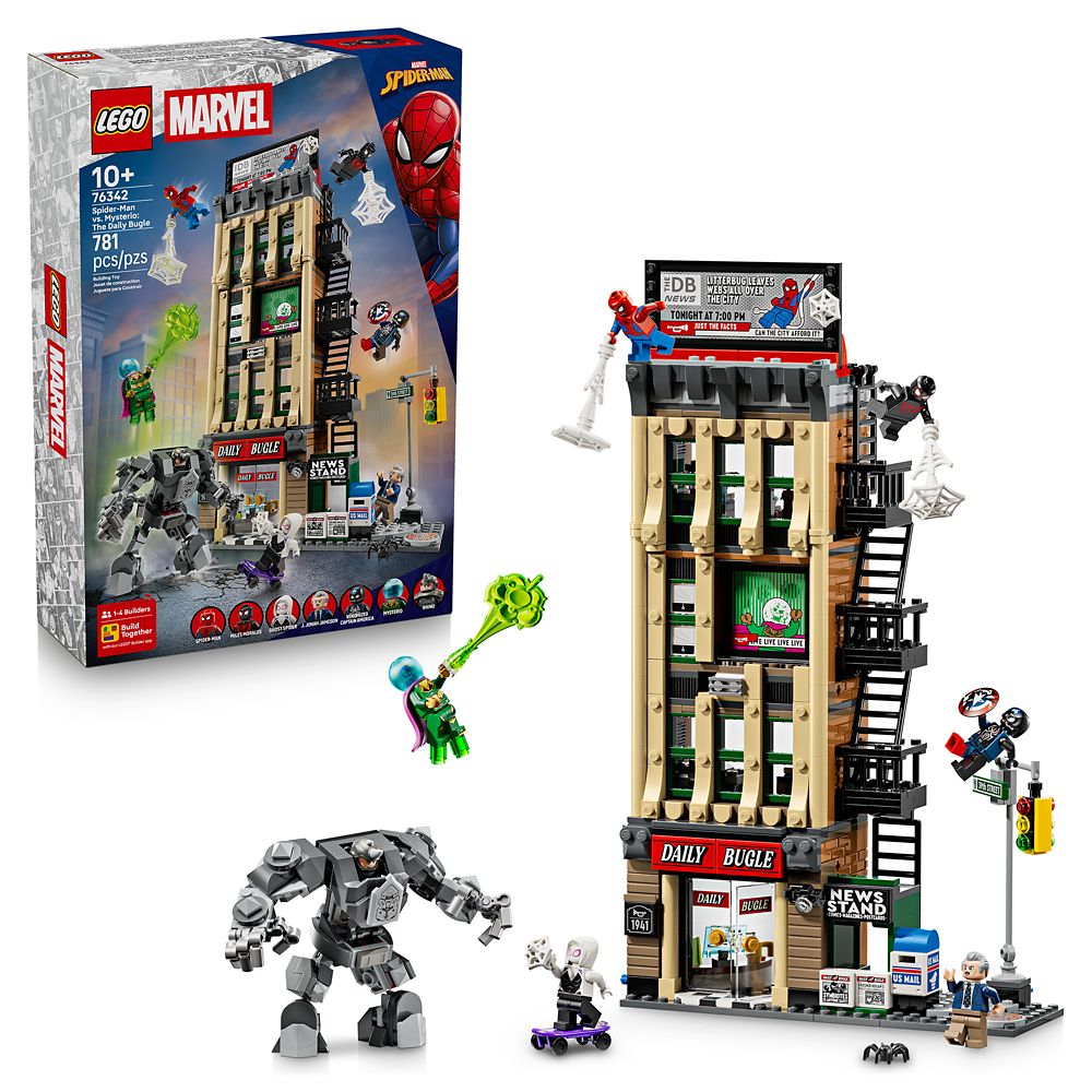 LEGO&reg; Spider-Man vs. Mysterio: The Daily Bugle 76342