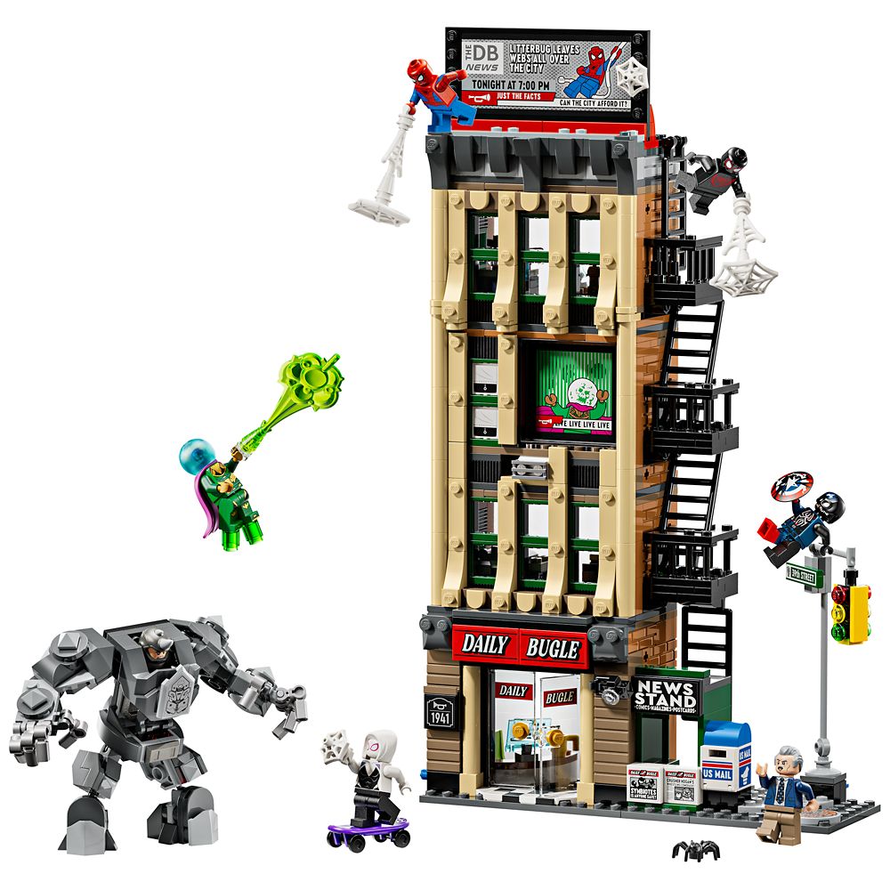 LEGO&reg; Spider-Man vs. Mysterio: The Daily Bugle 76342