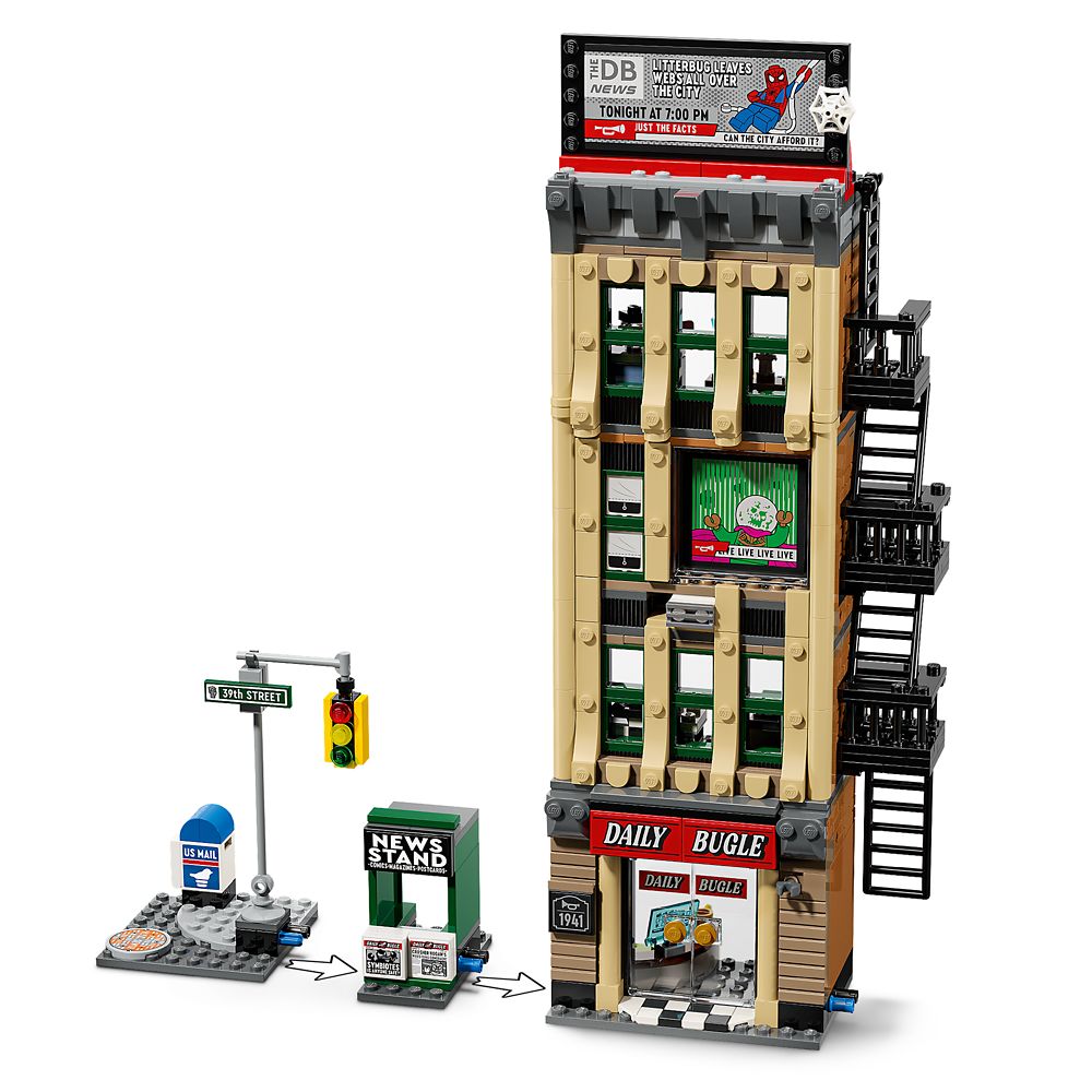 LEGO&reg; Spider-Man vs. Mysterio: The Daily Bugle 76342