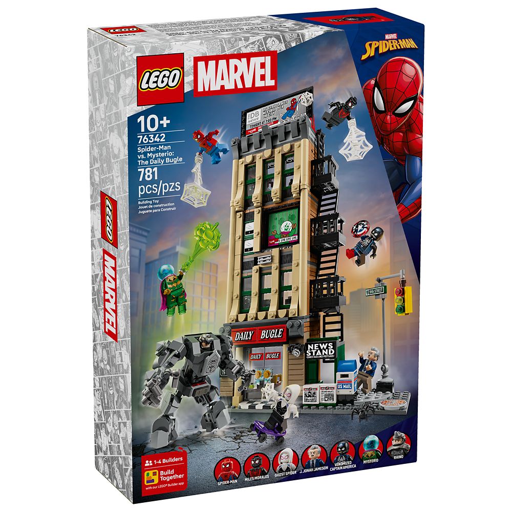 LEGO&reg; Spider-Man vs. Mysterio: The Daily Bugle 76342