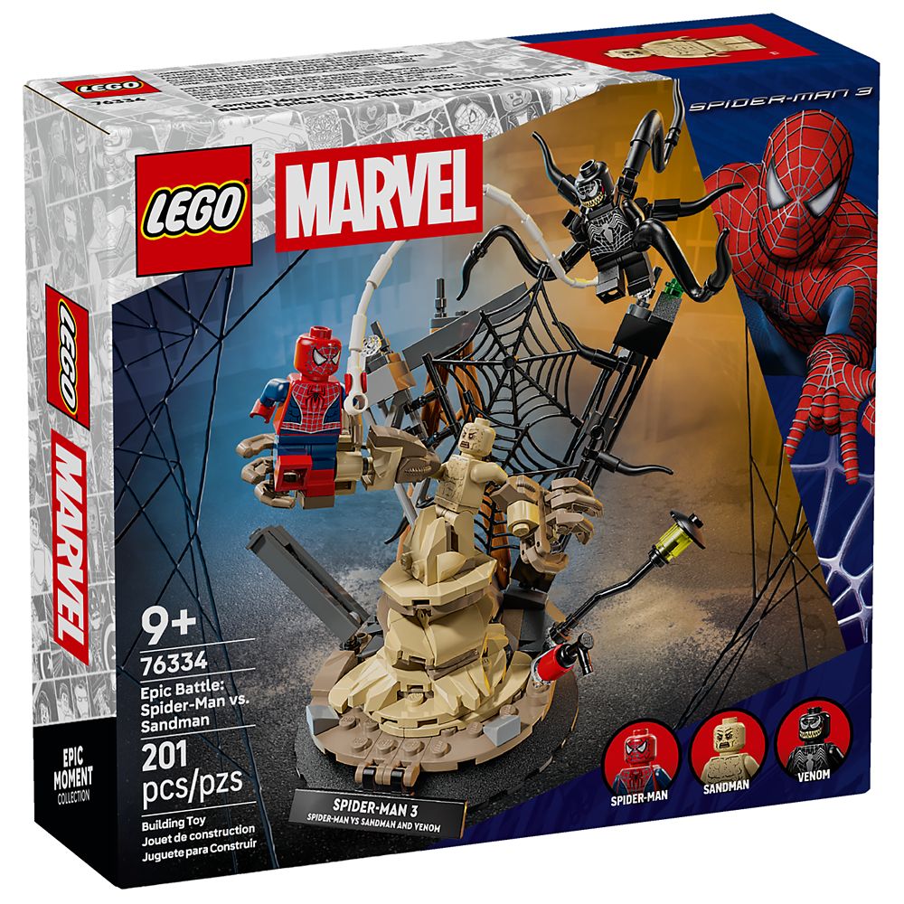 LEGO&reg; Epic Battle: Spider-Man vs. Sandman 76334 &ndash; Spider-Man 3