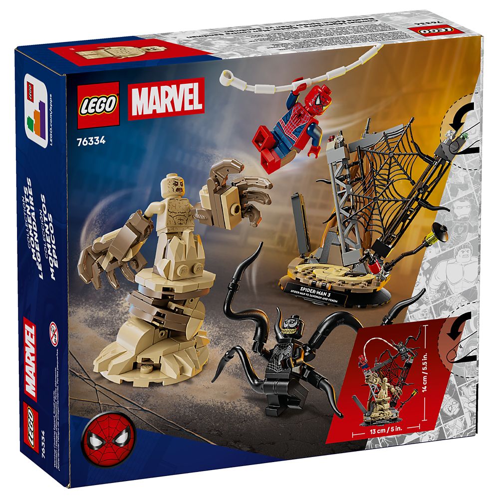 LEGO&reg; Epic Battle: Spider-Man vs. Sandman 76334 &ndash; Spider-Man 3