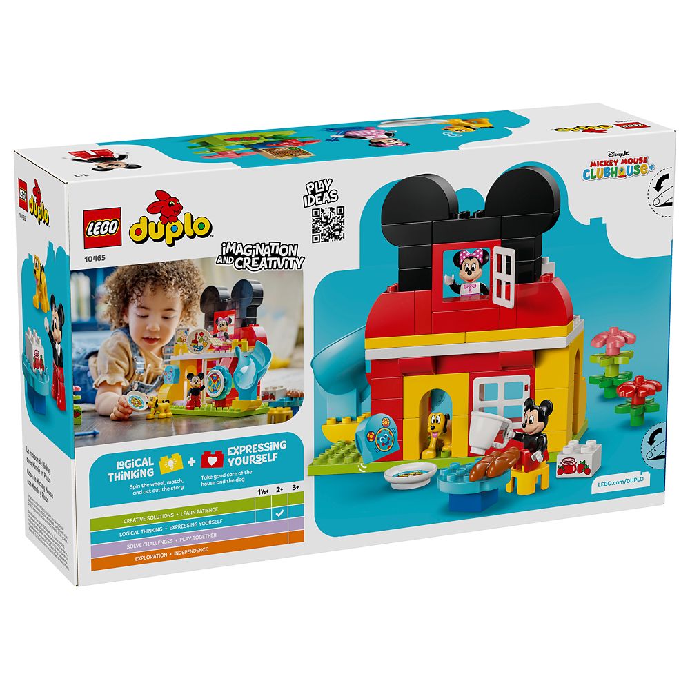 LEGO&reg; DUPLO&reg; Mickey Mouse Clubhouse with Minnie & Pluto 10465