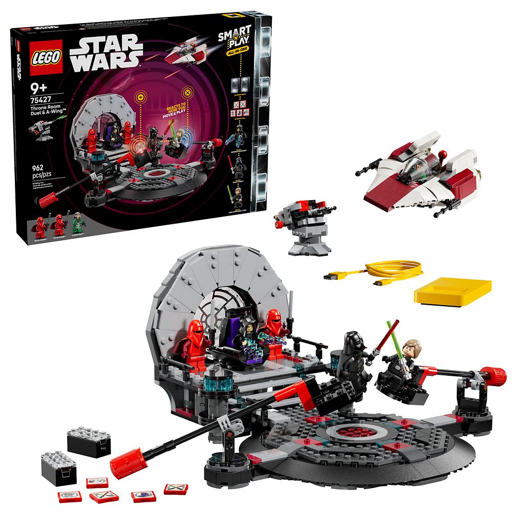 LEGO&reg; Throne Room Duel & A-Wing 75427 &ndash; Star Wars &ndash; SMART Play&trade;