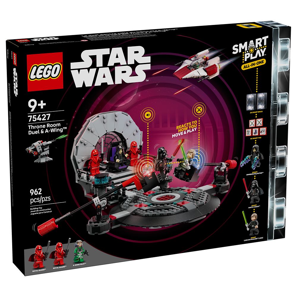 LEGO&reg; Throne Room Duel & A-Wing 75427 &ndash; Star Wars &ndash; SMART Play&trade;