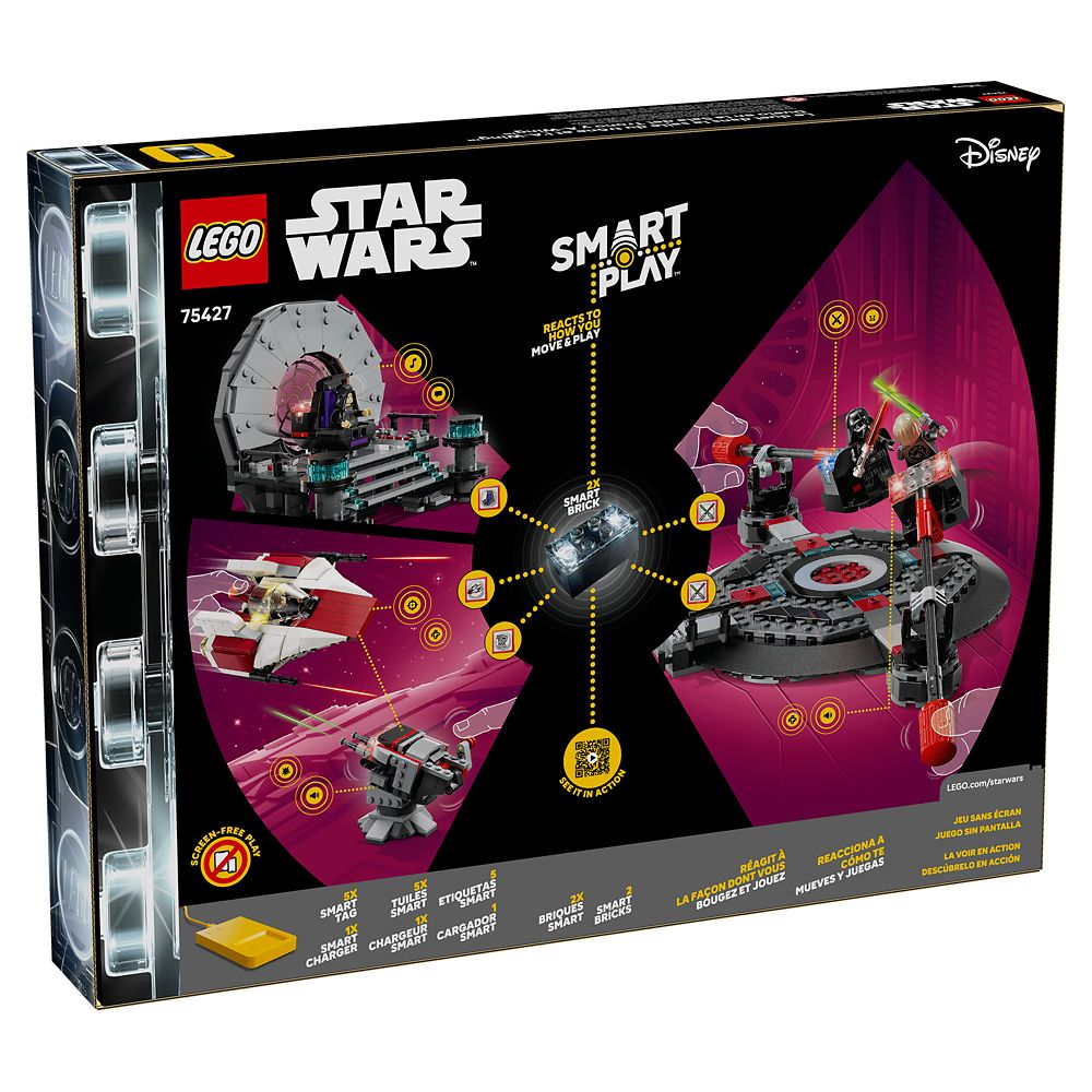 LEGO&reg; Throne Room Duel & A-Wing 75427 &ndash; Star Wars &ndash; SMART Play&trade;