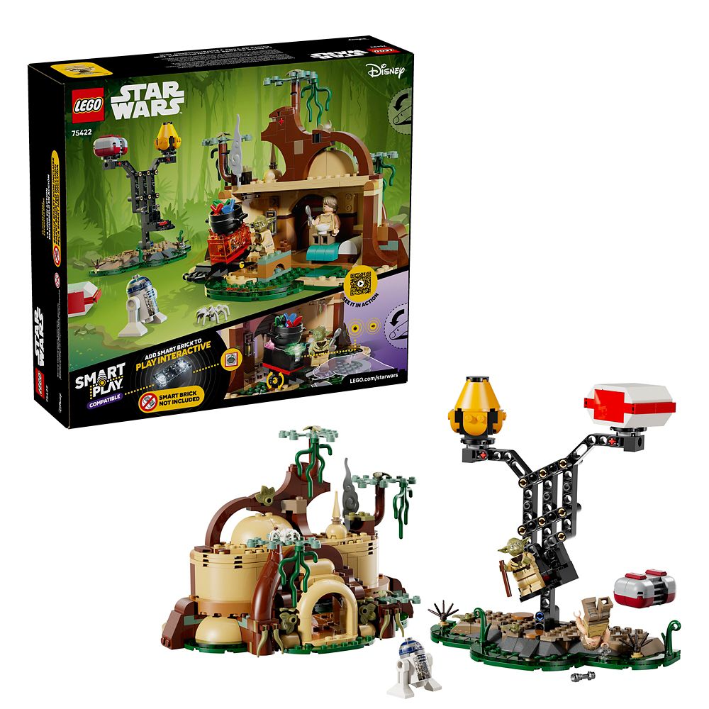 LEGO&reg; Yoda's Hut and Jedi Training 75422 &ndash; Star Wars SMART Play&trade;