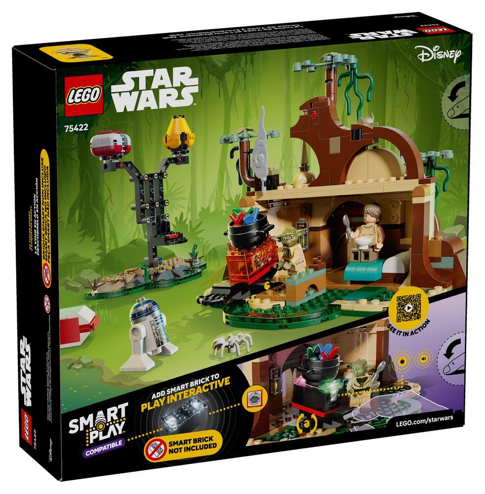 LEGO&reg; Yoda's Hut and Jedi Training 75422 &ndash; Star Wars SMART Play&trade;