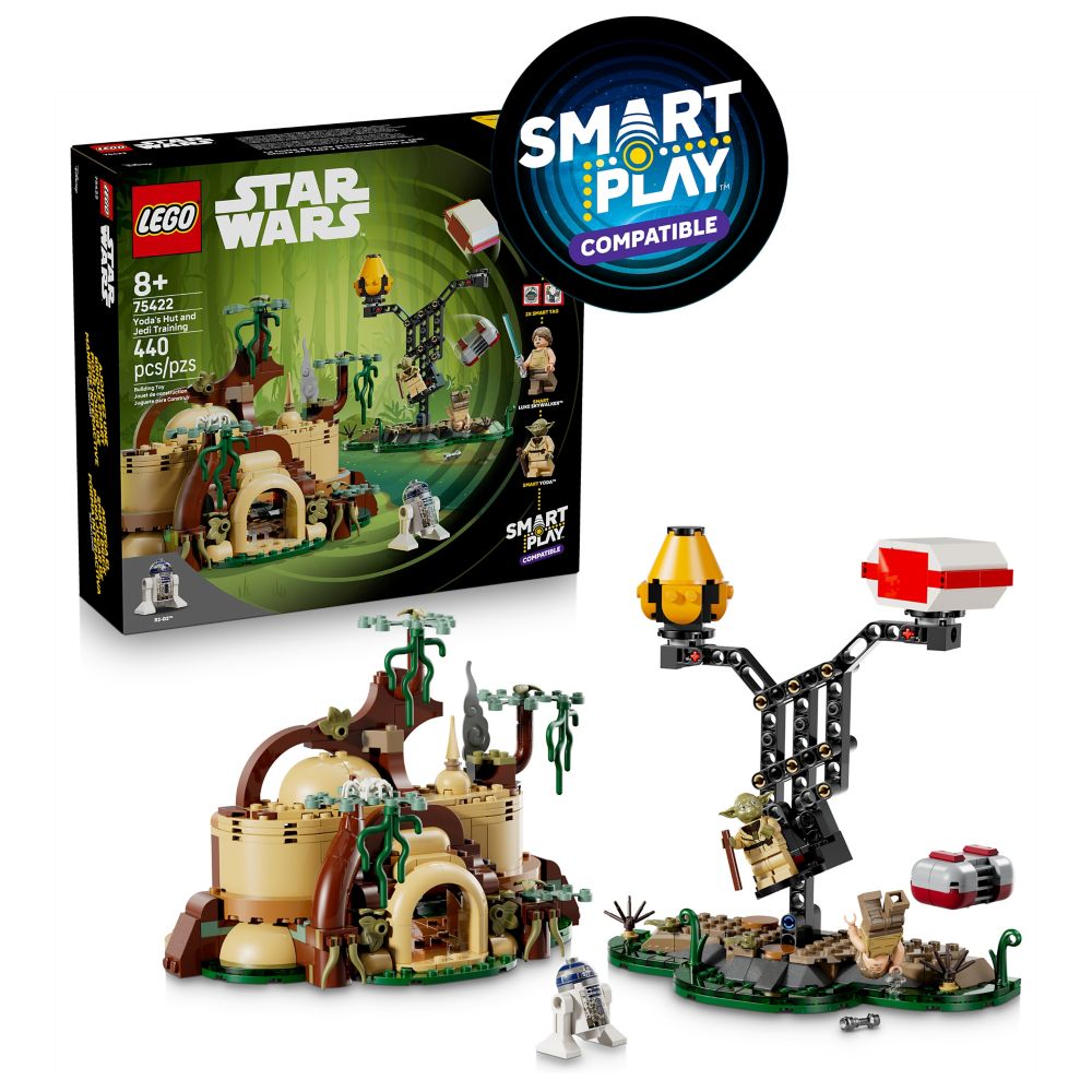 LEGO&reg; Yoda's Hut and Jedi Training 75422 &ndash; Star Wars SMART Play&trade;