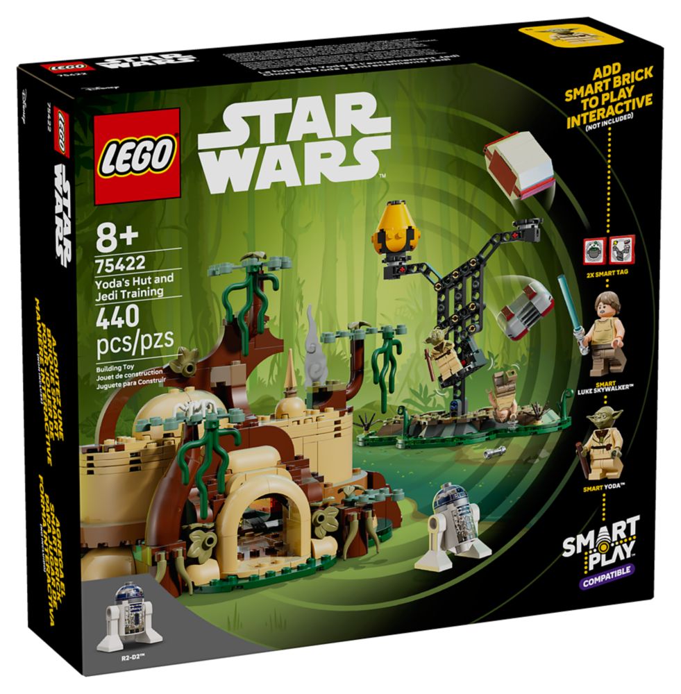 LEGO&reg; Yoda's Hut and Jedi Training 75422 &ndash; Star Wars SMART Play&trade;