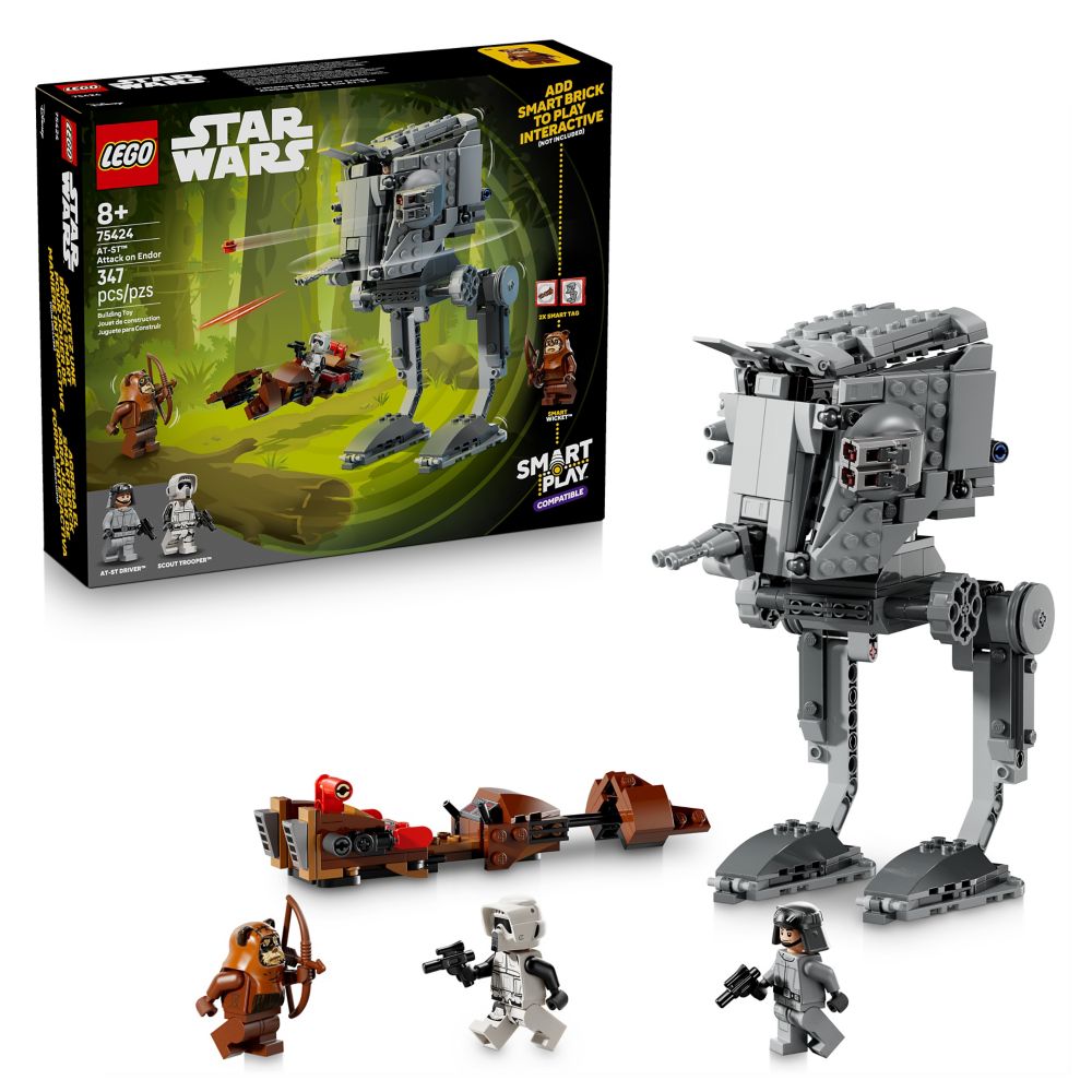 LEGO&reg; AT-ST Attack on Endor 75424 &ndash; Star Wars SMART Play&trade;