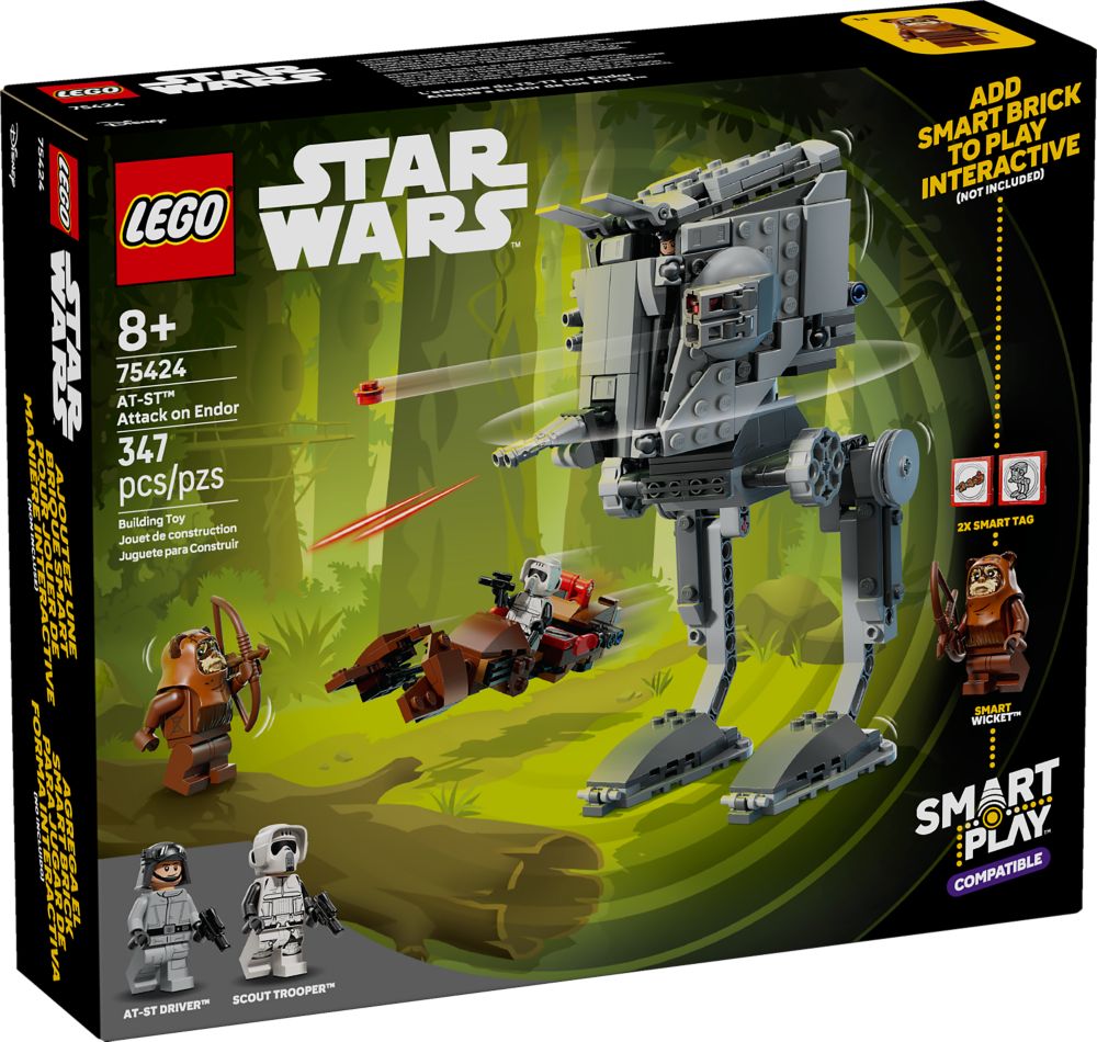 LEGO&reg; AT-ST Attack on Endor 75424 &ndash; Star Wars SMART Play&trade;