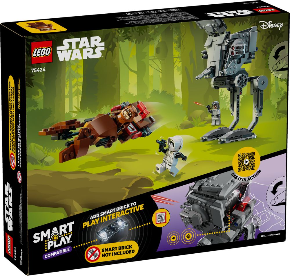 LEGO&reg; AT-ST Attack on Endor 75424 &ndash; Star Wars SMART Play&trade;
