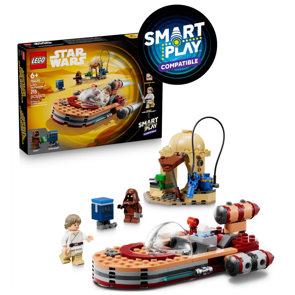 LEGO&reg; Luke's Landspeeder 75420 &ndash; Star Wars SMART Play&trade;