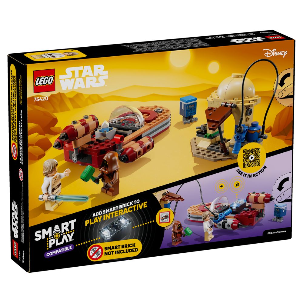 LEGO&reg; Luke's Landspeeder 75420 &ndash; Star Wars SMART Play&trade;