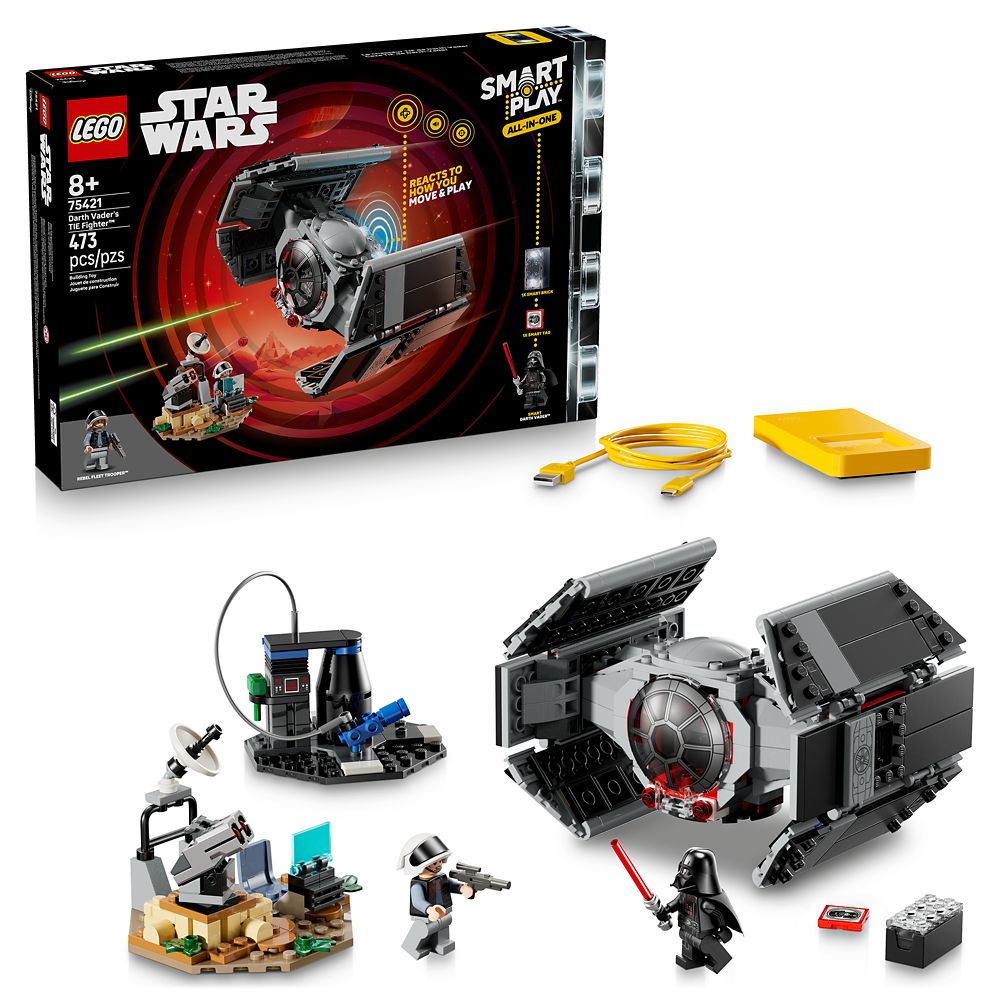 LEGO&reg; Darth Vader&rsquo;s TIE Fighter 75421 &ndash; Star Wars SMART Play&trade;