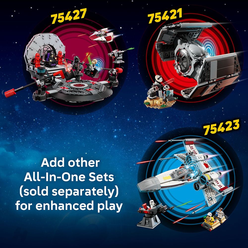 LEGO&reg; Darth Vader&rsquo;s TIE Fighter 75421 &ndash; Star Wars SMART Play&trade;