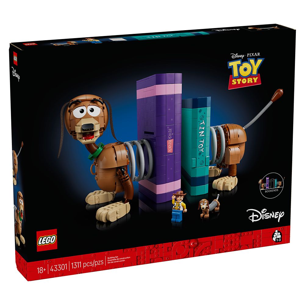 LEGO&reg; Slinky Dog Bookends Set 43301 &ndash; Toy Story