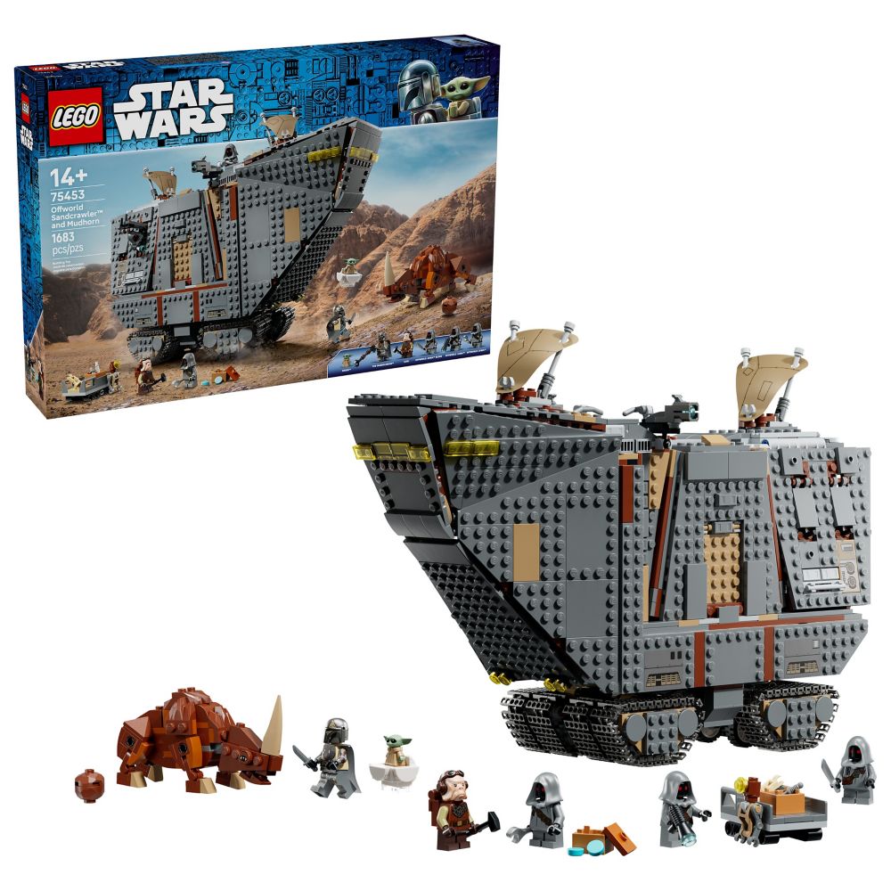 LEGO&reg; Offworld Sandcrawler and Mudhorn 75453 &ndash; Star Wars: The Mandalorian