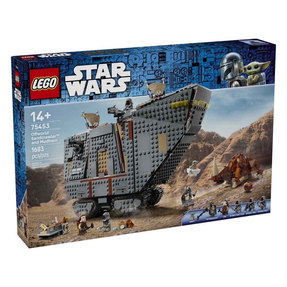LEGO&reg; Offworld Sandcrawler and Mudhorn 75453 &ndash; Star Wars: The Mandalorian