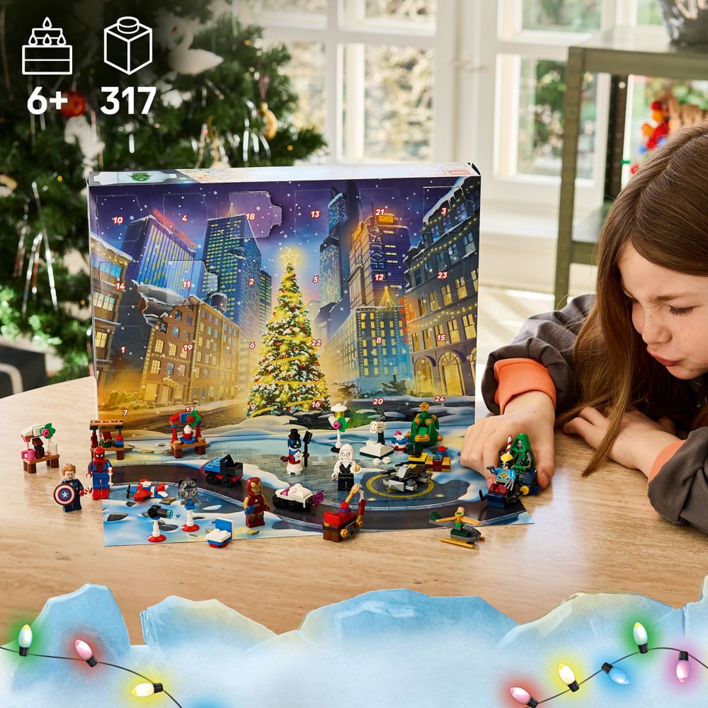 LEGO&reg; Marvel Advent Calendar 2026 &ndash; 76340