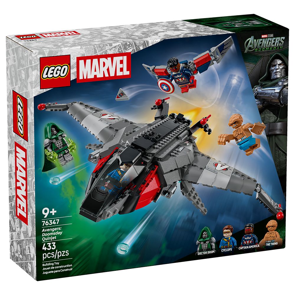 LEGO&reg; Avengers: Doomsday Quinjet 76347