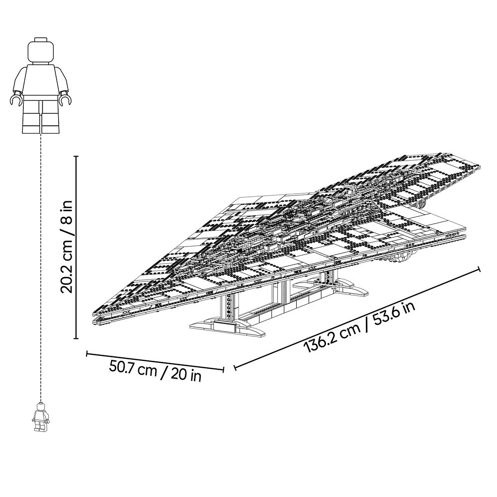 LEGO&reg; Executor Super Star Destroyer&trade; &ndash; Ultimate Collector Series &ndash; 75457 &ndash; Star Wars: The Empire Strikes Back