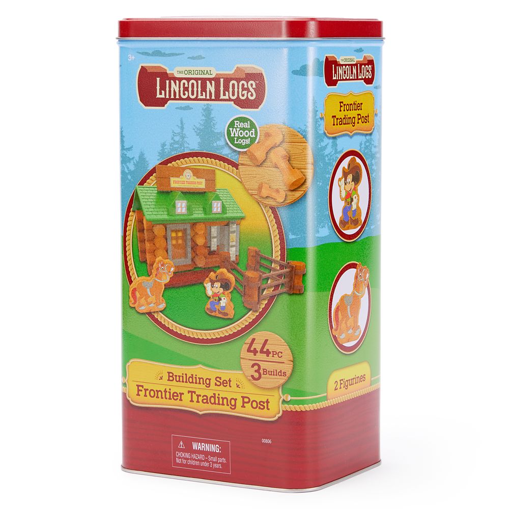 Mickey Mouse Frontier Trading Post Lincoln Logs&trade; Building Set