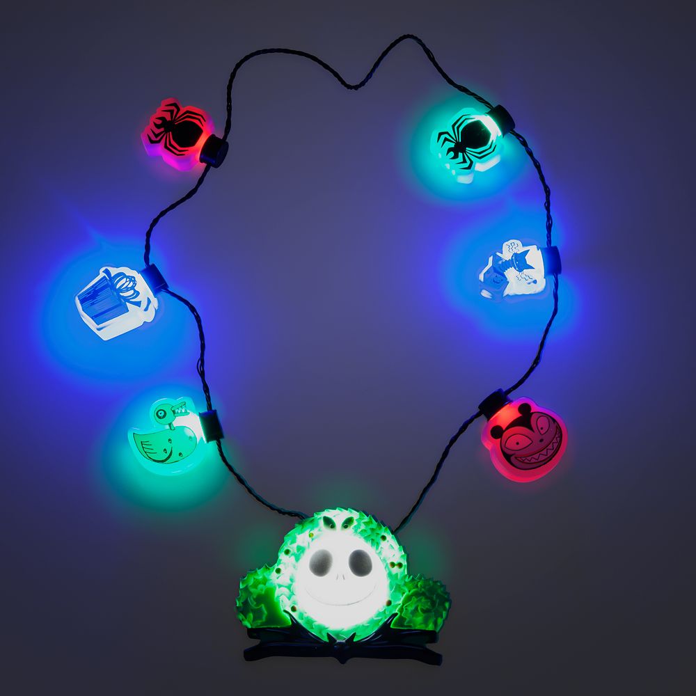 The Nightmare Before Christmas Glow Necklace with Music