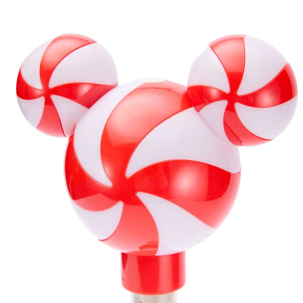 Mickey Mouse Icon Peppermint Swirl Holiday Scented Bubble Wand