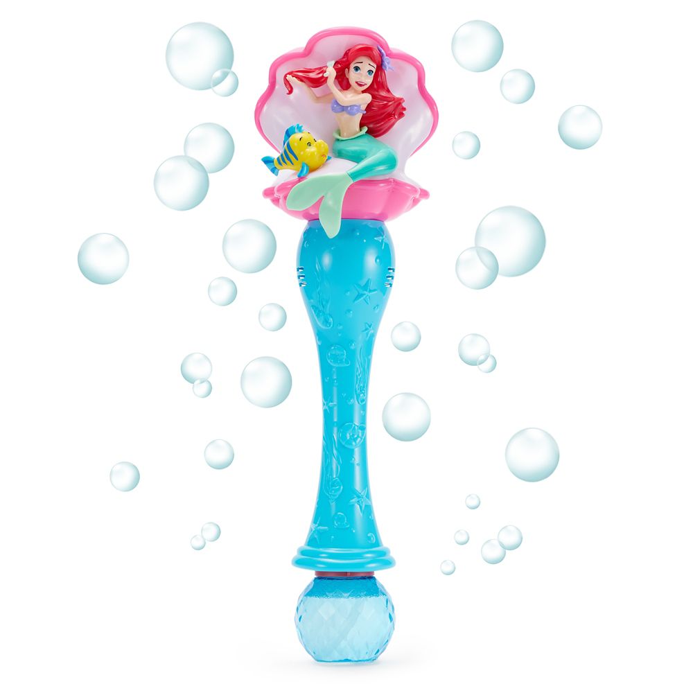 Ariel and Flounder Light and Sound Bubble Wand &ndash; The Little Mermaid