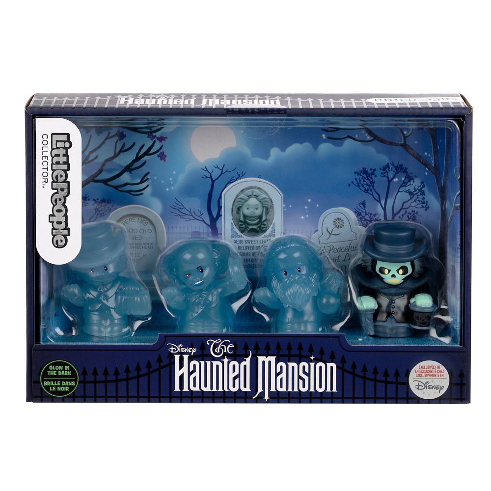 The Haunted Mansion Glow in the Dark Little People Collector Set by Fisher-Price