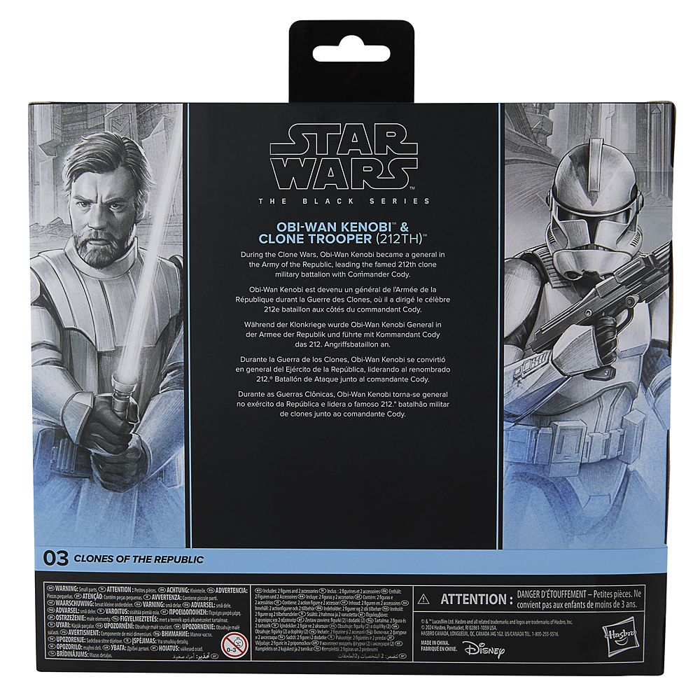 Obi-Wan Kenobi & Clone Trooper (212th) Action Figure Set &ndash; Star Wars: The Black Series