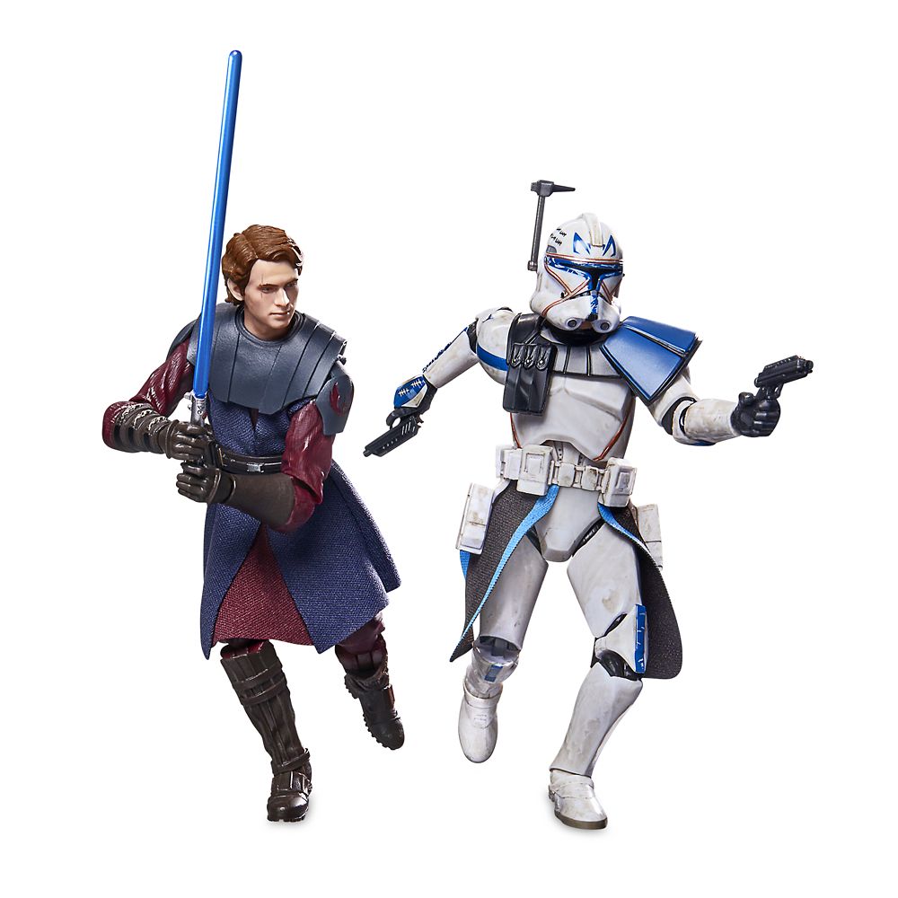 Anakin Skywalker & Clone Captain Rex Action Figure Set &ndash; Star Wars: The Black Series