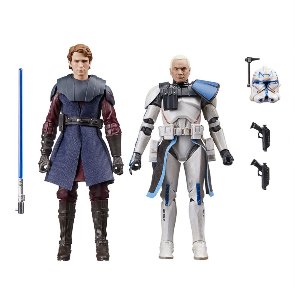 Anakin Skywalker & Clone Captain Rex Action Figure Set – Star Wars