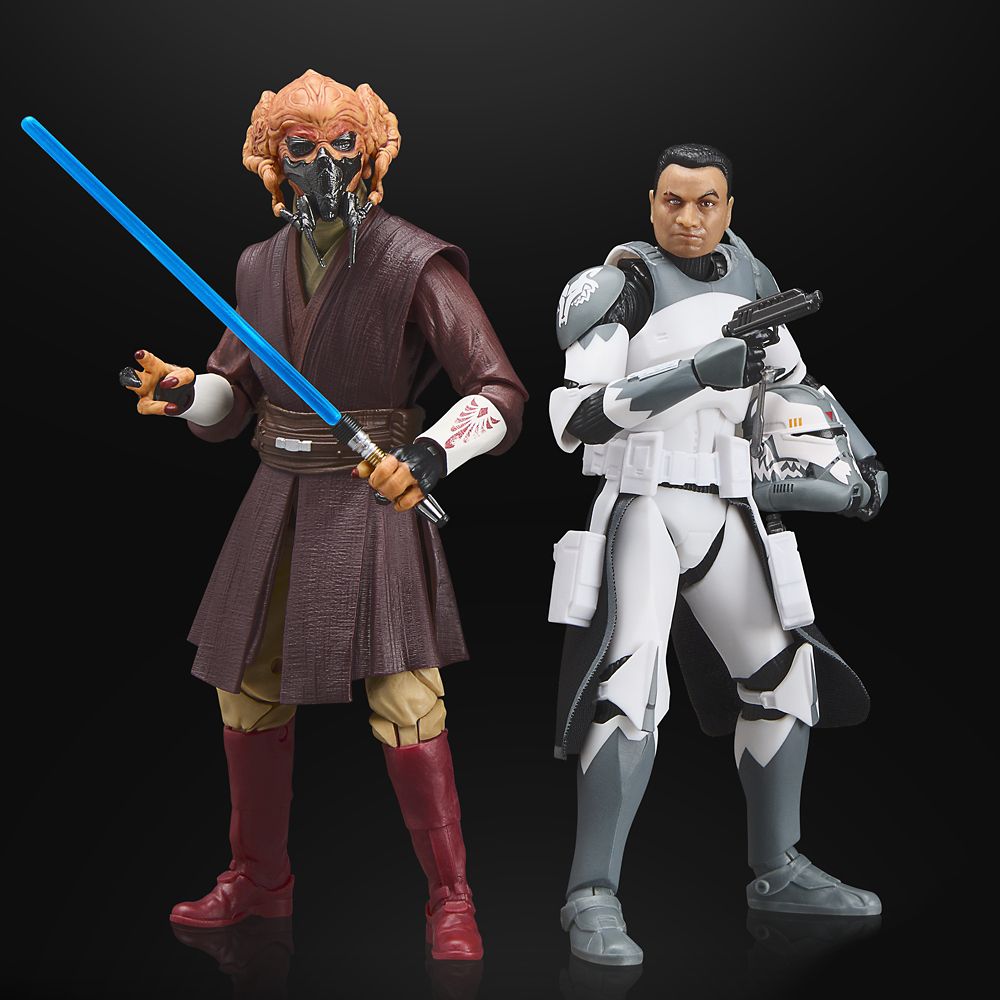 Plo Kloon & Commander Wolffe Action Figure Set - Star Wars The Black Series