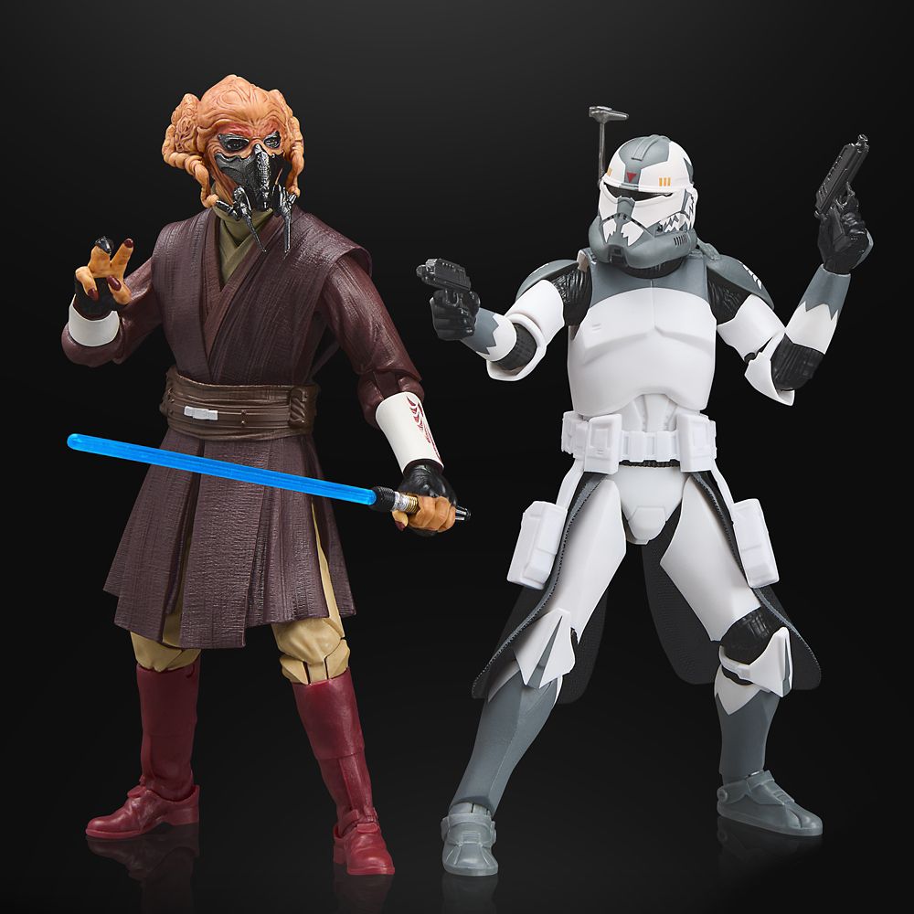 Plo Kloon & Commander Wolffe Action Figure Set - Star Wars The Black Series
