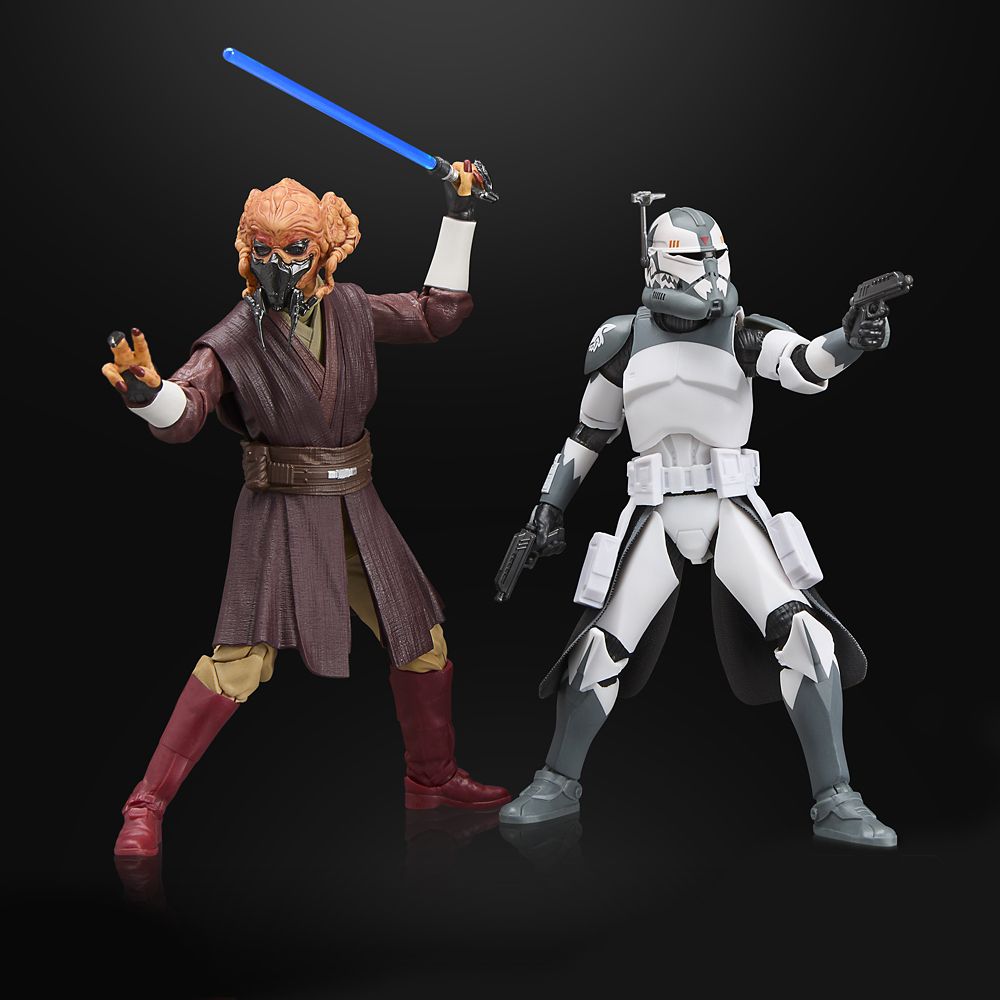 Plo Kloon & Commander Wolffe Action Figure Set - Star Wars The Black Series