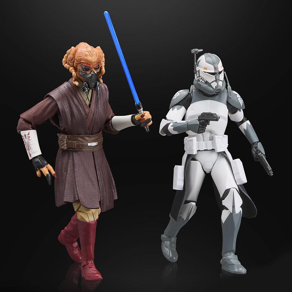 Plo Kloon & Commander Wolffe Action Figure Set - Star Wars The Black Series