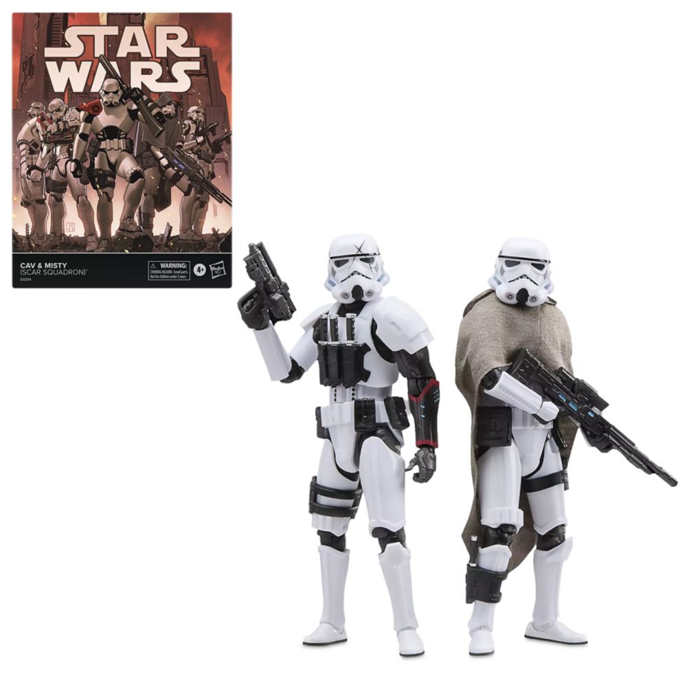 Misty & Cav (SCAR Squadron) Action Figure Set by Hasbro &ndash; Star Wars: The Black Series