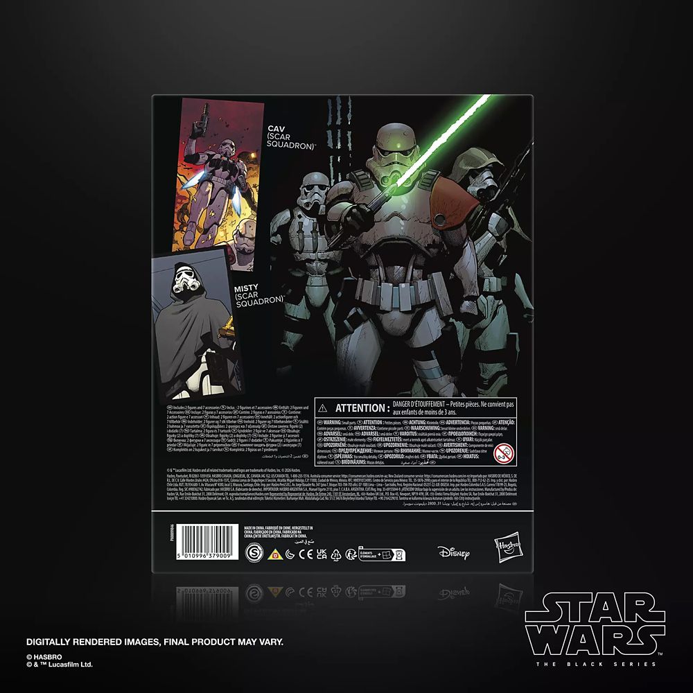 Misty & Cav (SCAR Squadron) Action Figure Set by Hasbro &ndash; Star Wars: The Black Series