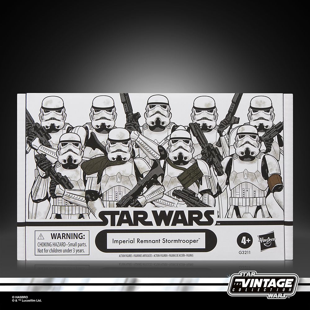Star Wars: The Vintage Collection Imperial Remnant Stormtroopers Action Figure Set by Hasbro &ndash; The Mandalorian and Grogu